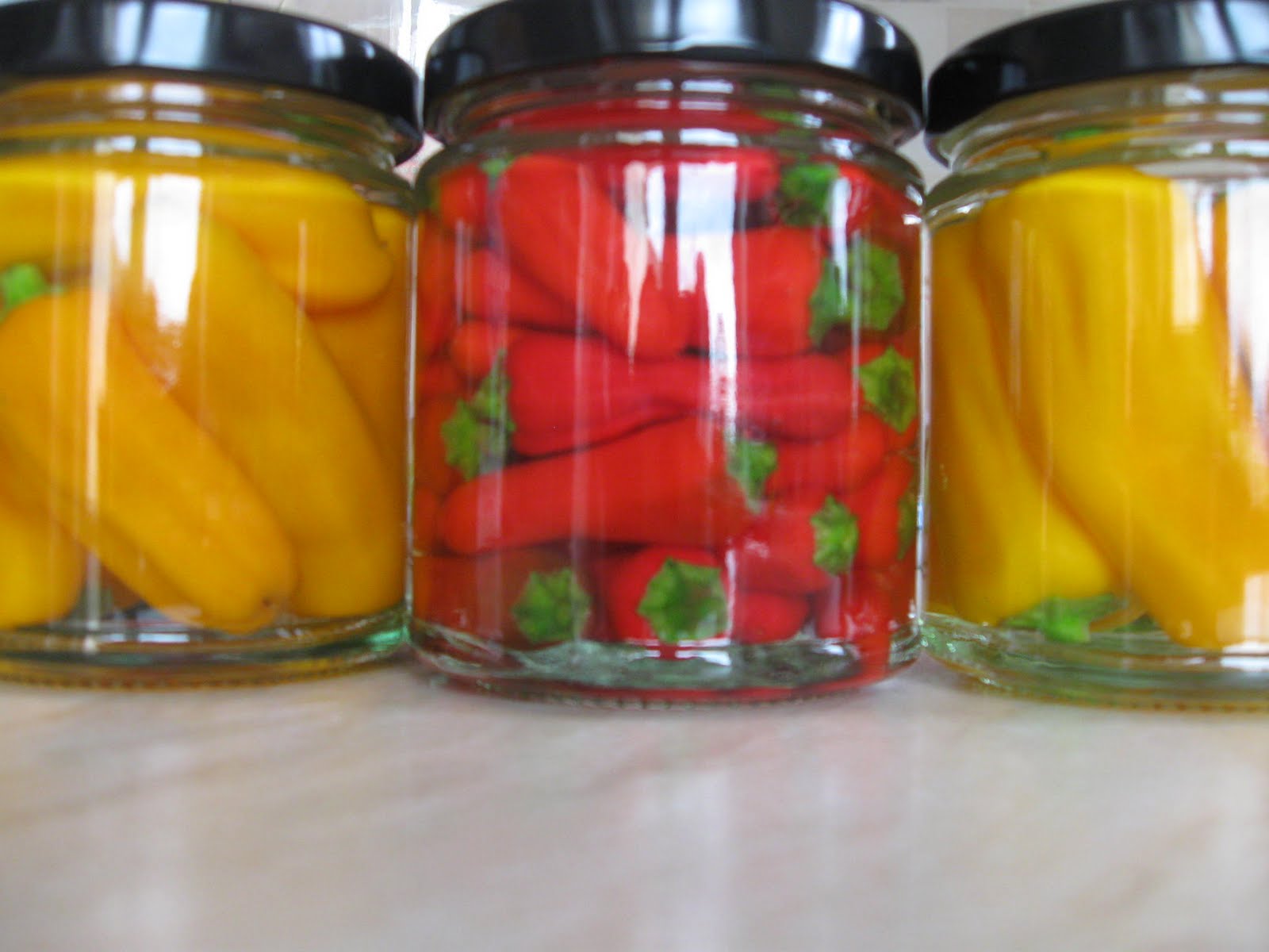 Paula's Kitchen Pickled Chillies