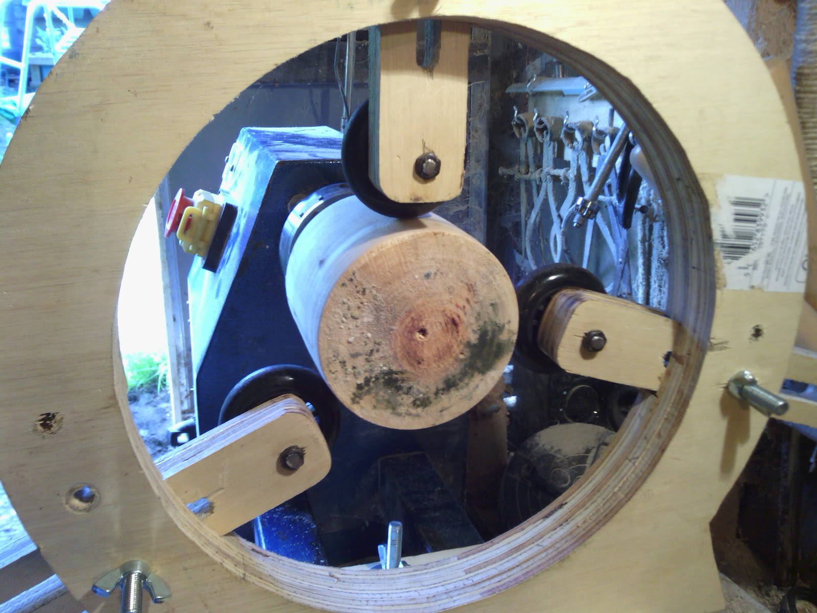 The Shed And Beyond Homemade lathe steady