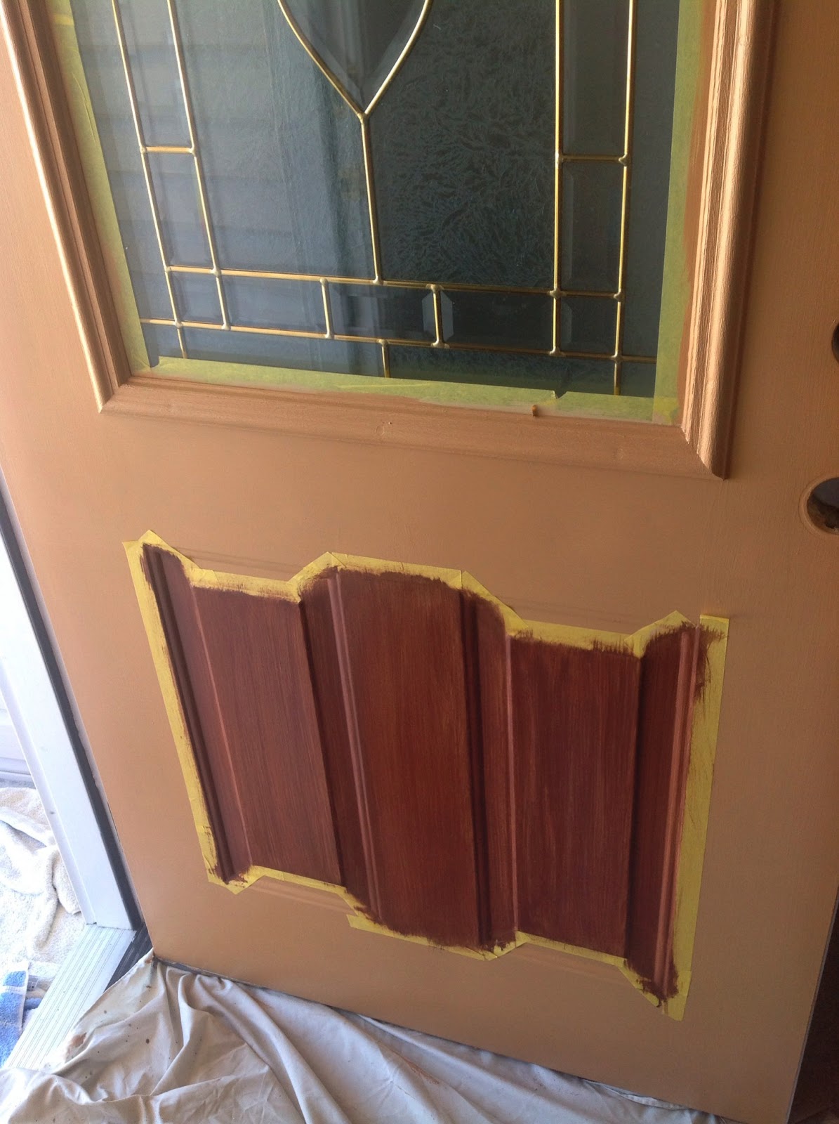 Modern Garage Door Latex Paint with Simple Decor
