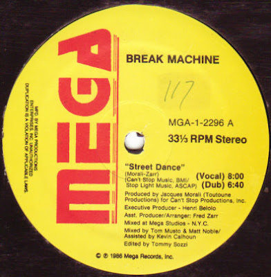 Break Machine – Street Dance / Break Dance Party (VLS) (1986) (320 kbps)