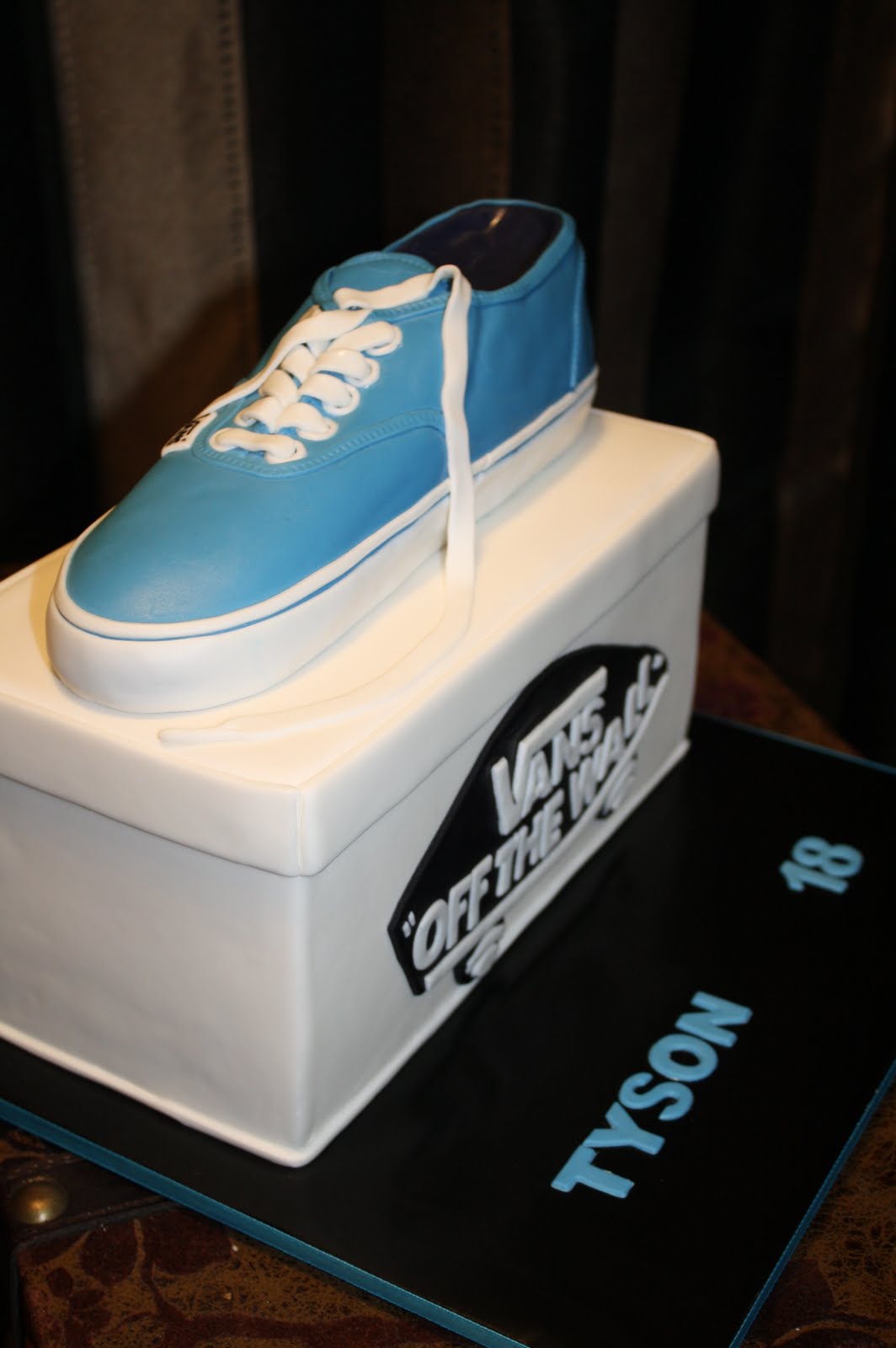 Sandy's Cakes Tyson's Vans Shoe