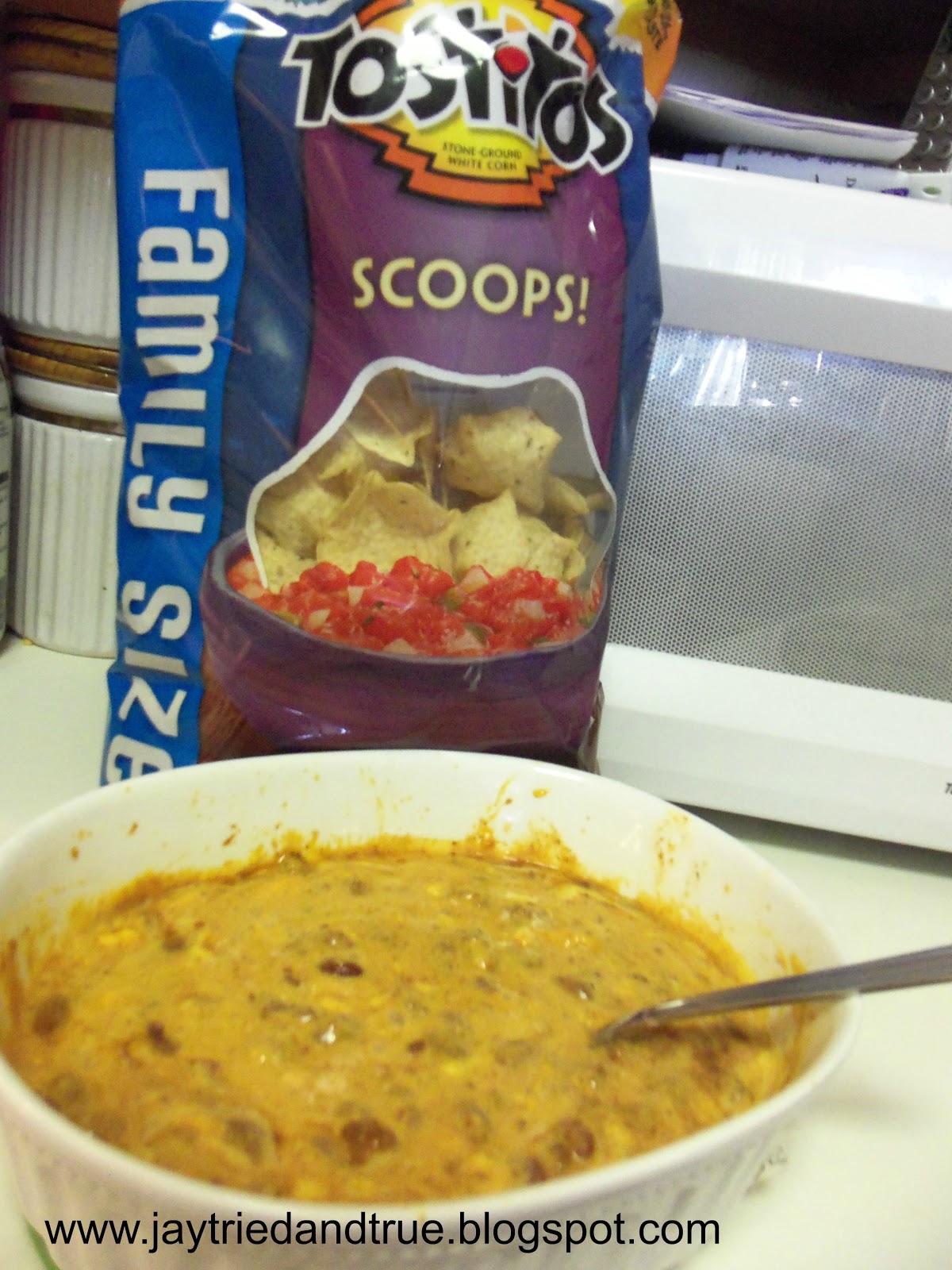 Jay Tried and True Chili Cheese Dip