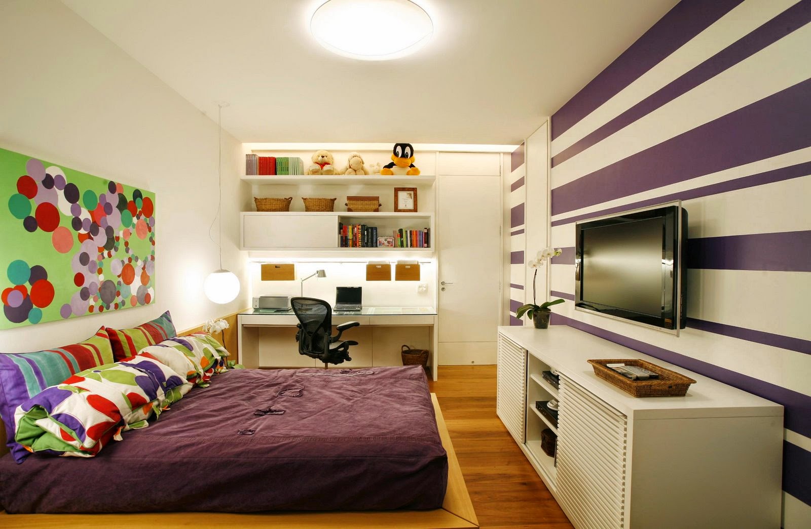 Dormitorios con Escritorios Funcionales para Estudiantes 