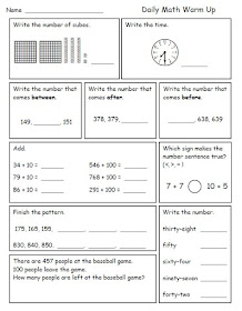 Smiling And Shining In Second Grade Math Morning Work For Second Grade