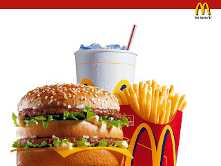 McDonalds Hamburger Chips Coke Menu HD Wallpaper