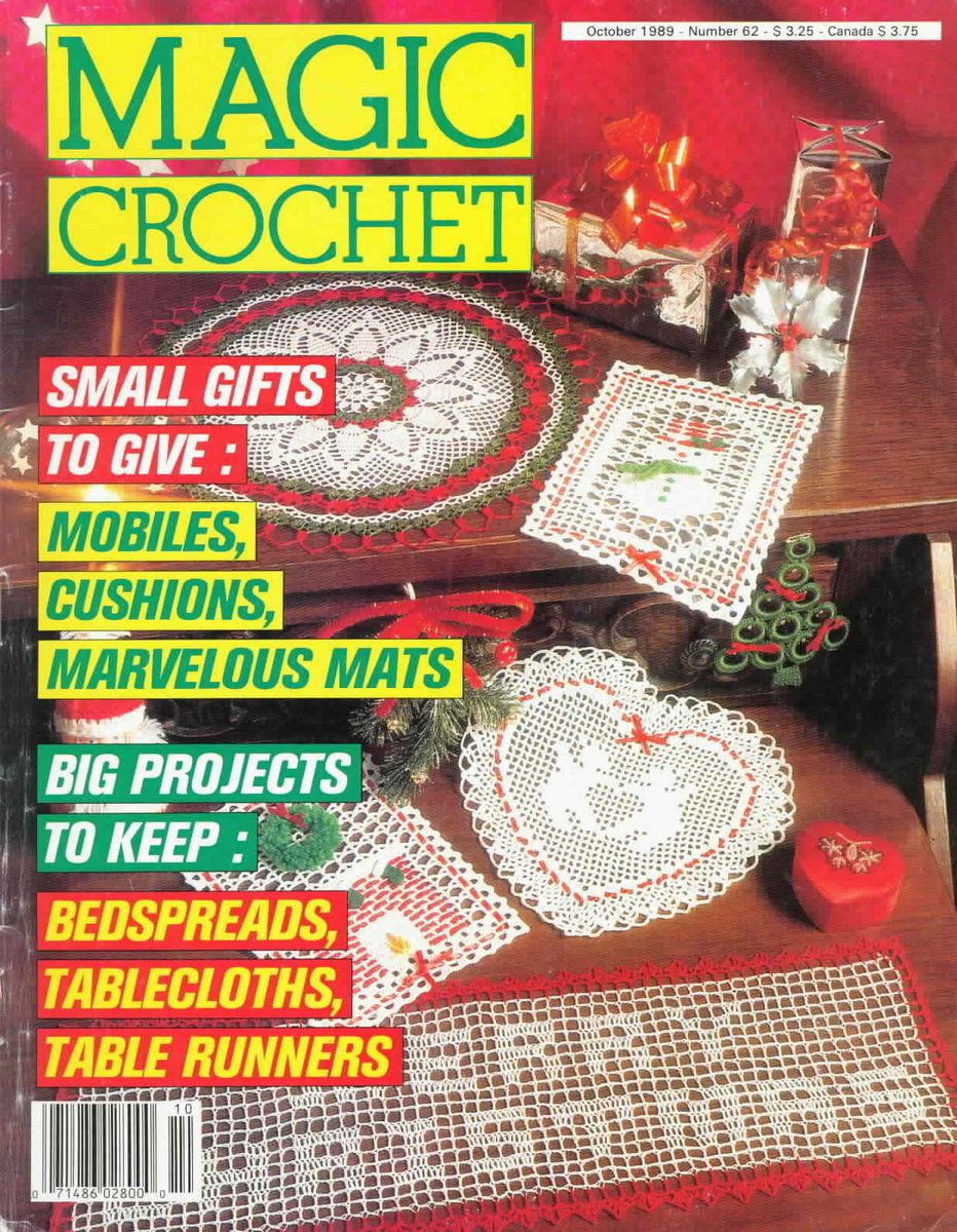 Magic Crochet No. 62 ~ Free Crochet Patterns