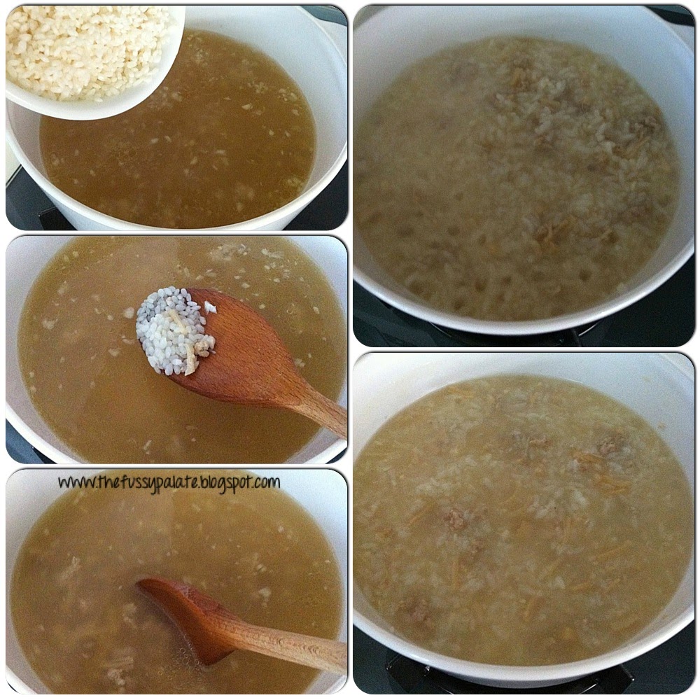 The Fussy Palate Korean Dried Scallop Porridge