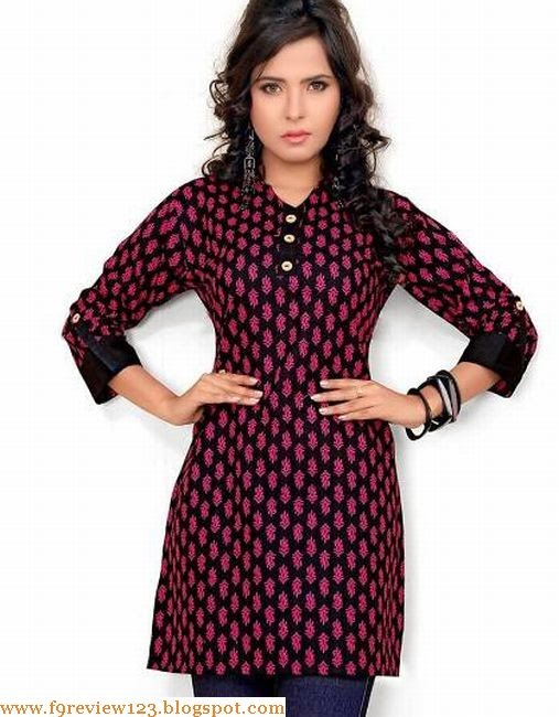 CBazaar Kurti With Jeans Fashion Designs 2014-15 For Young Girls CBazaar Kurti With Jeans Fashion Designs 2014-15 For Young Girls