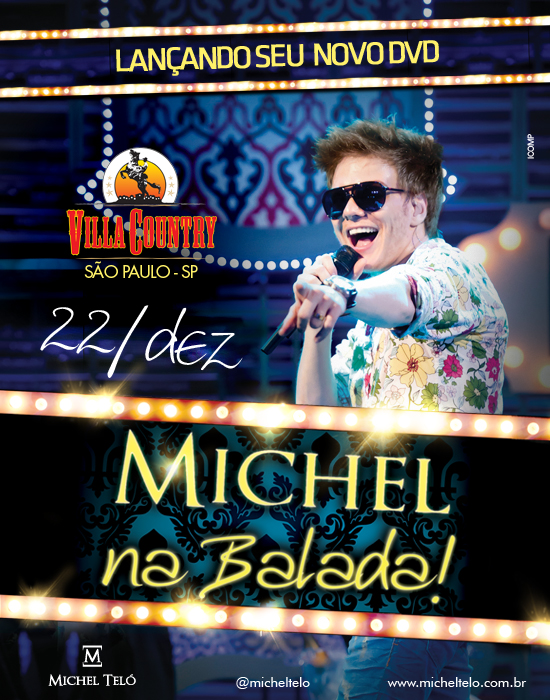 CD Michel Tel - Na Balada - Ao Vivo 2011