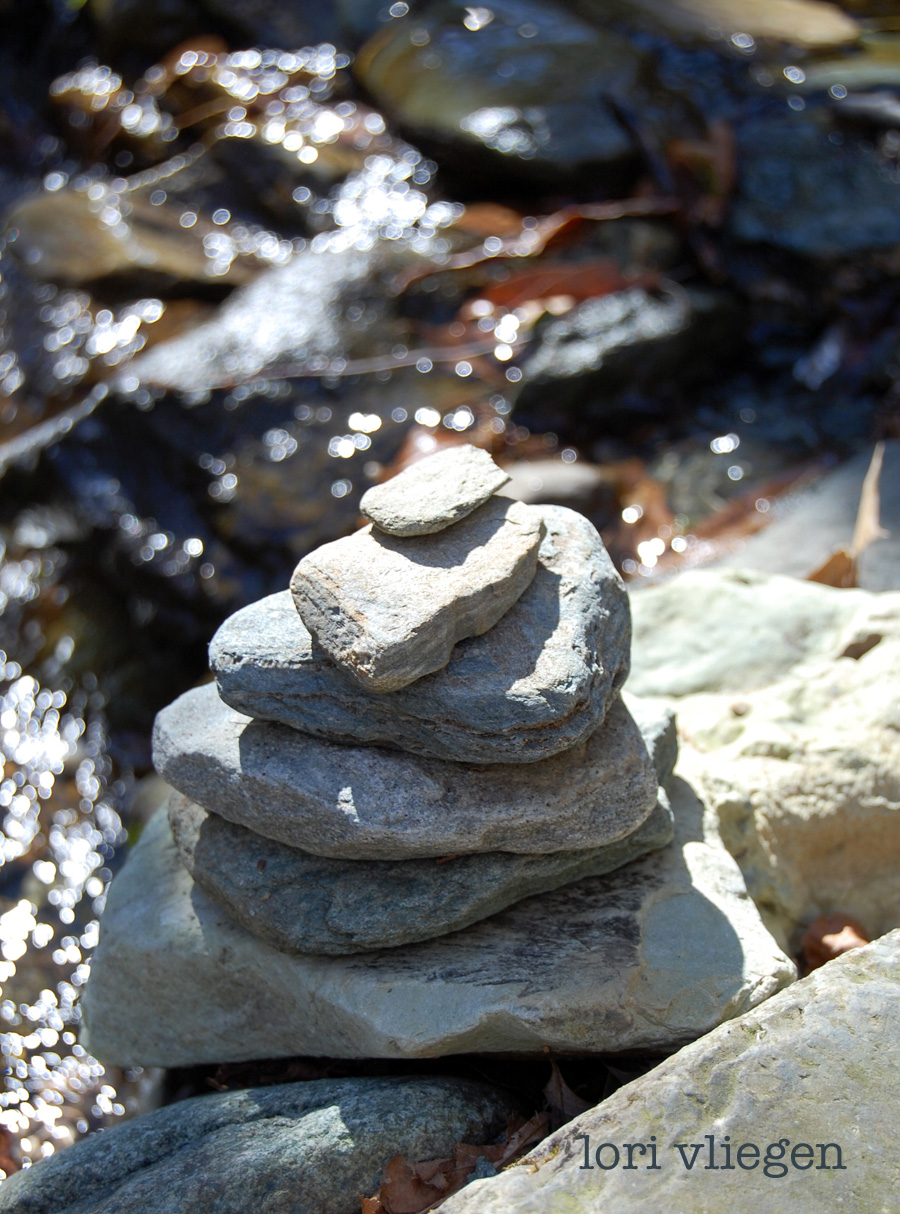 elvie studio stacked stones