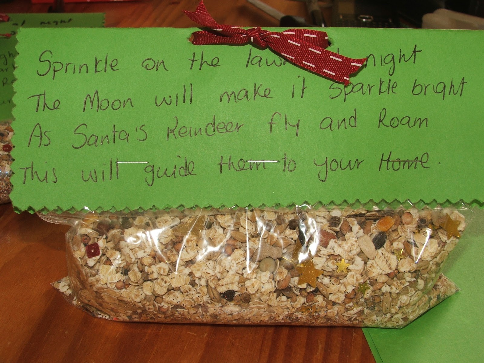 My Country Girl Ramblings Reindeer food.