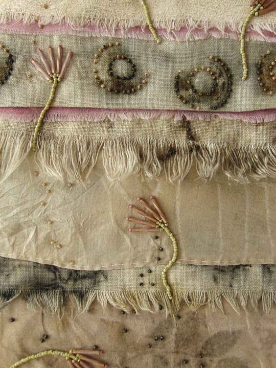 Beadlust Bead Embroidery + Thread Embroidery + Ecodyed Fabrics