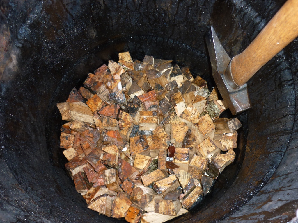 An English Homestead Axe And Charcoal Making Course