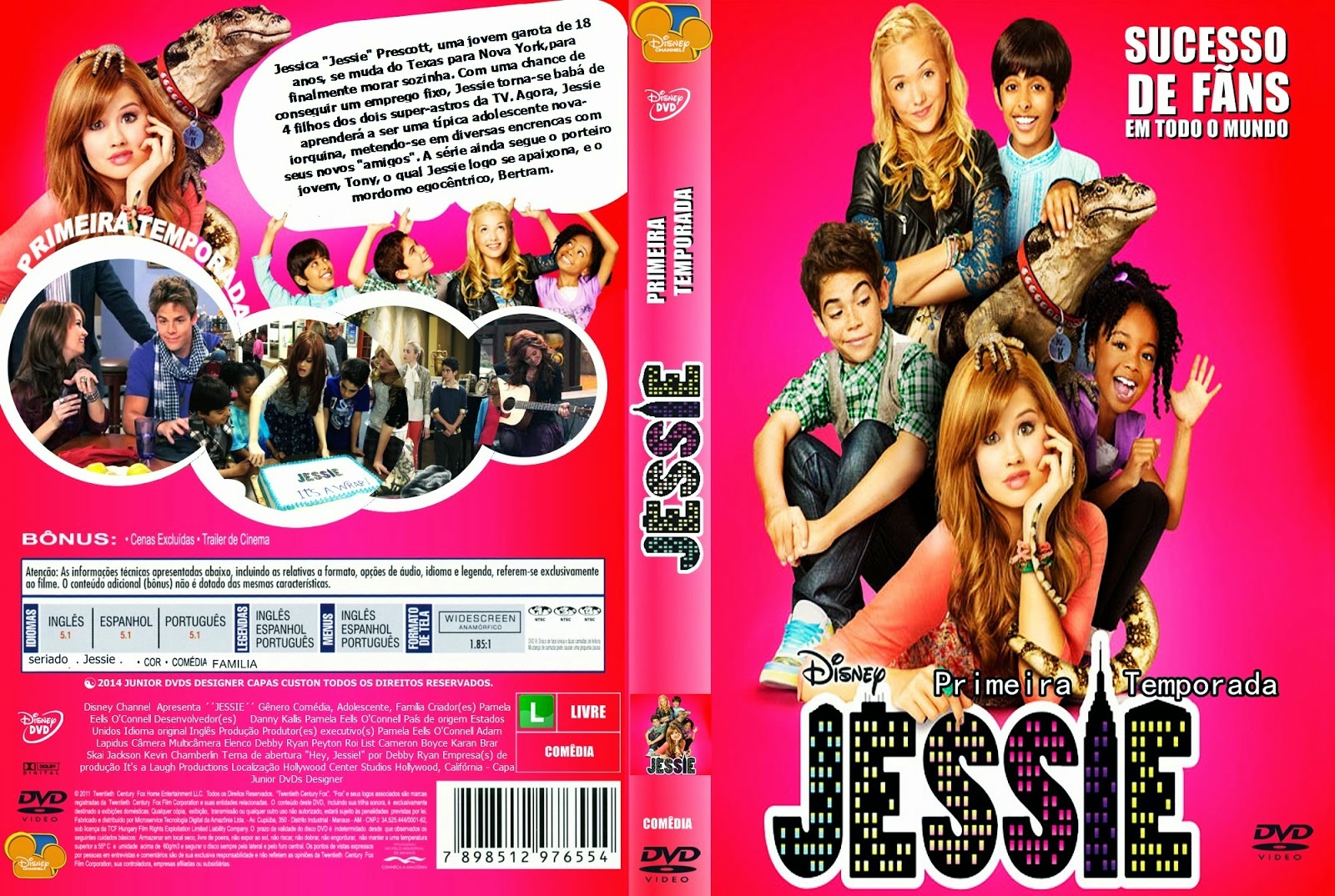 brcapas: JESSIE TEMPOADA 1,2 E 3
