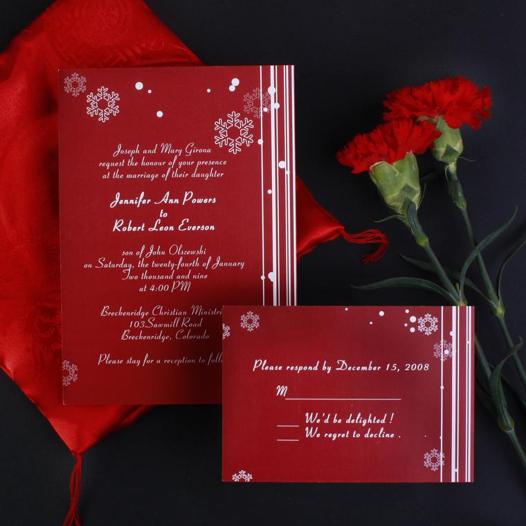 Red Wedding Invitations Cheap Red Wedding Invitations