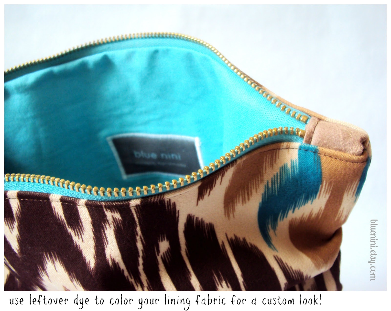 Zip It Zippers How To Dye Zippers A Tutorial From Blue Nini