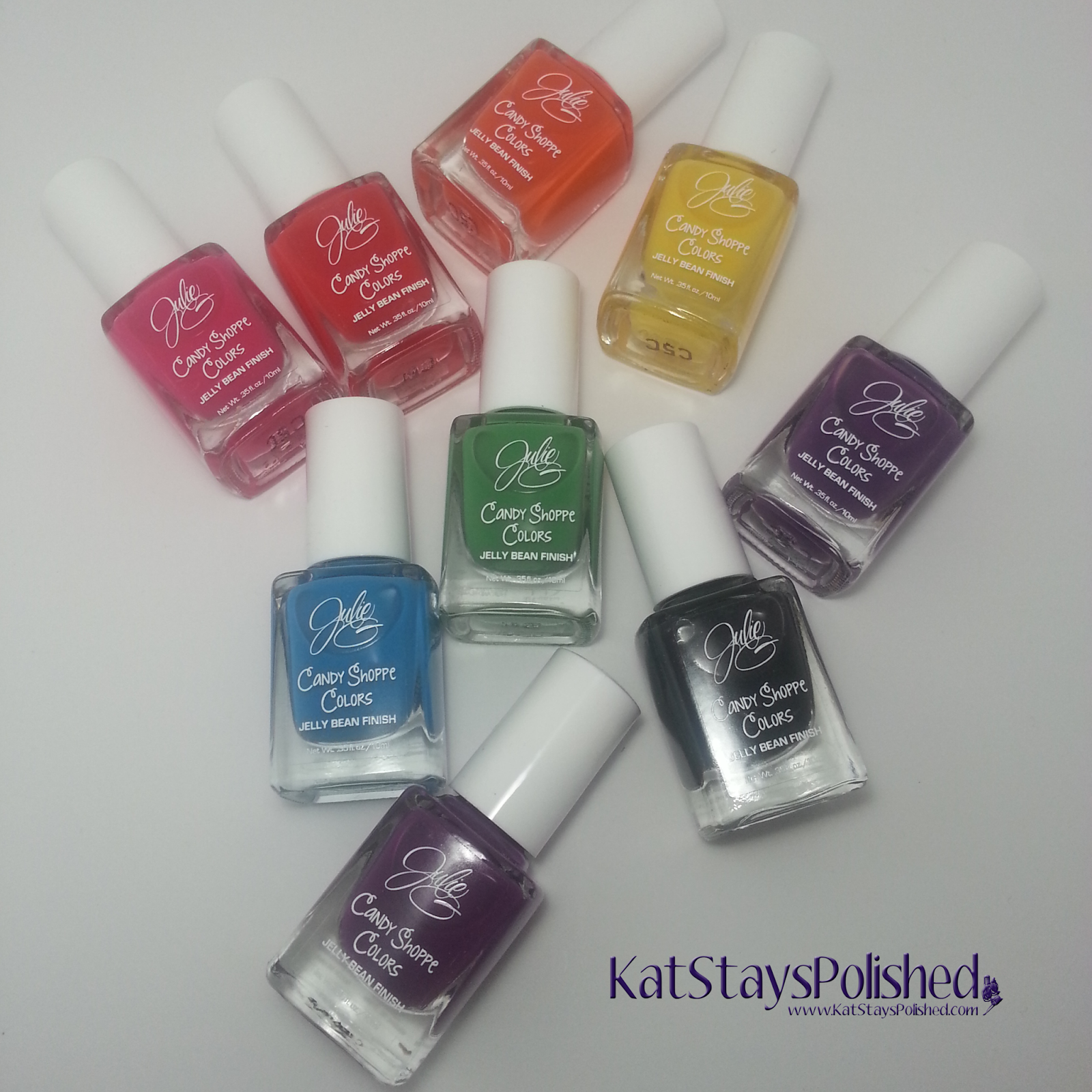 JulieG Candy Shoppe Colors | Kat Stays Polished