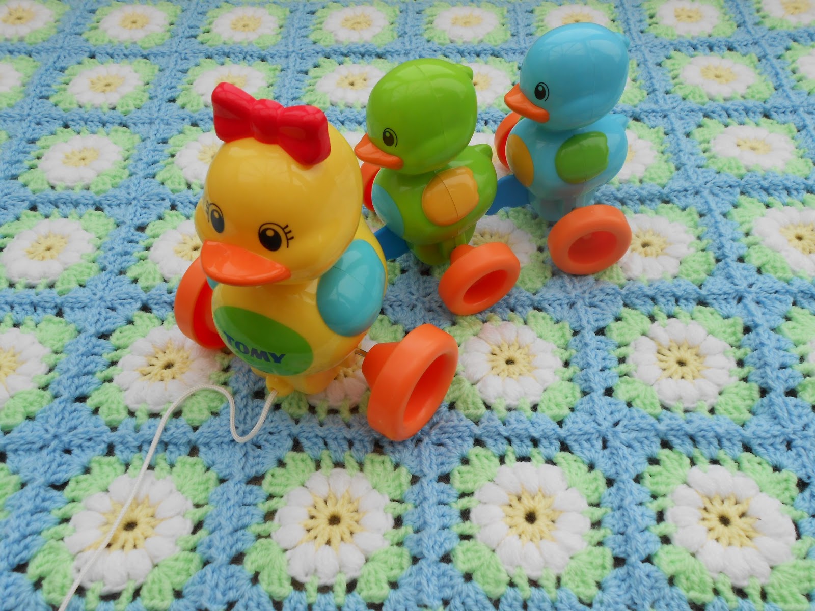 Daisy Meadow Baby Blanket