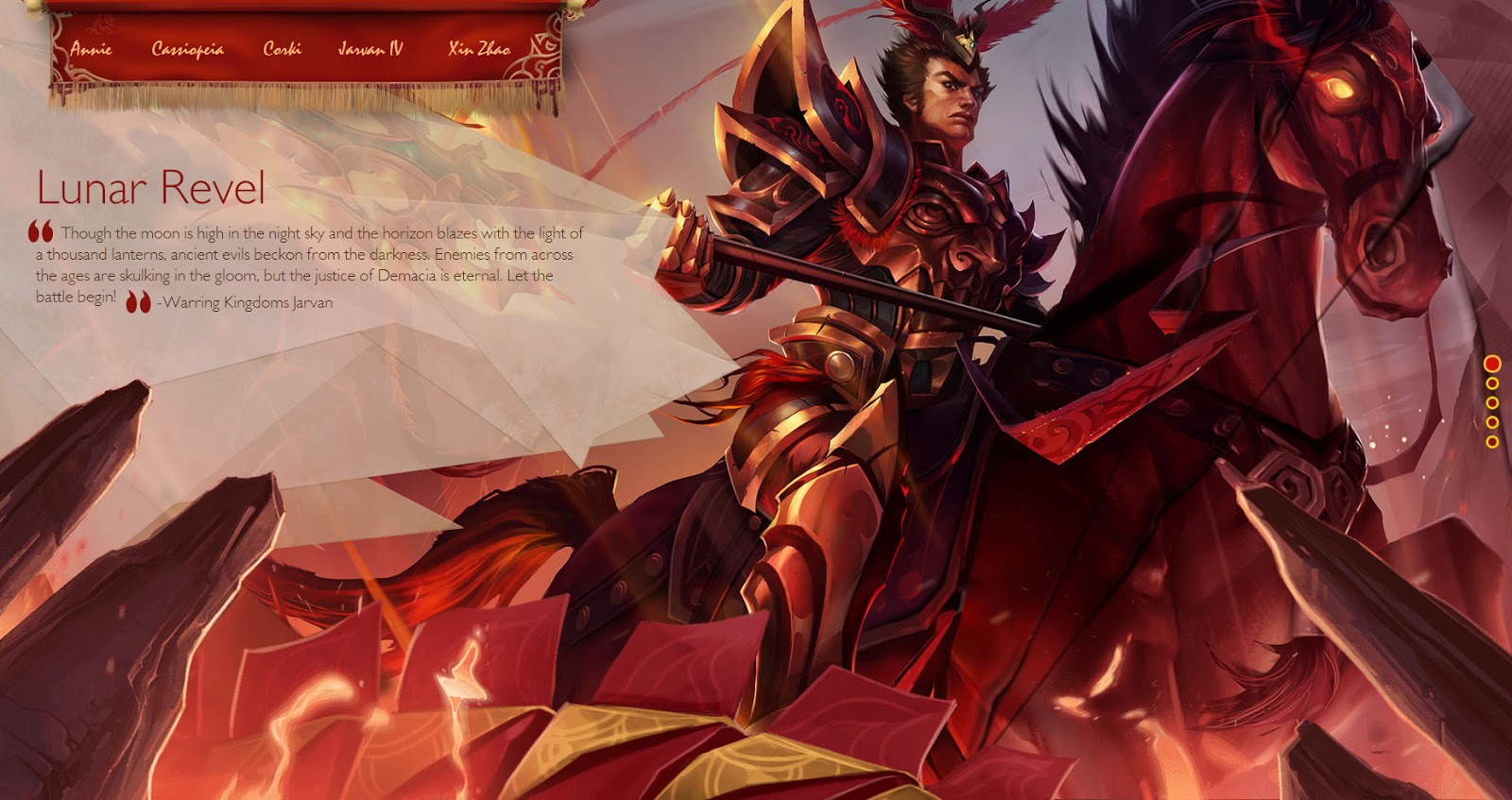 [Request] Warring Kingdoms Jarvan IV (1920x1080) : r/lolwallpaper