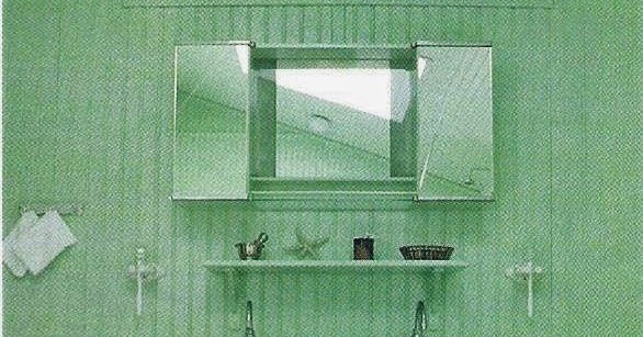 Quadrat: dos baños en verde