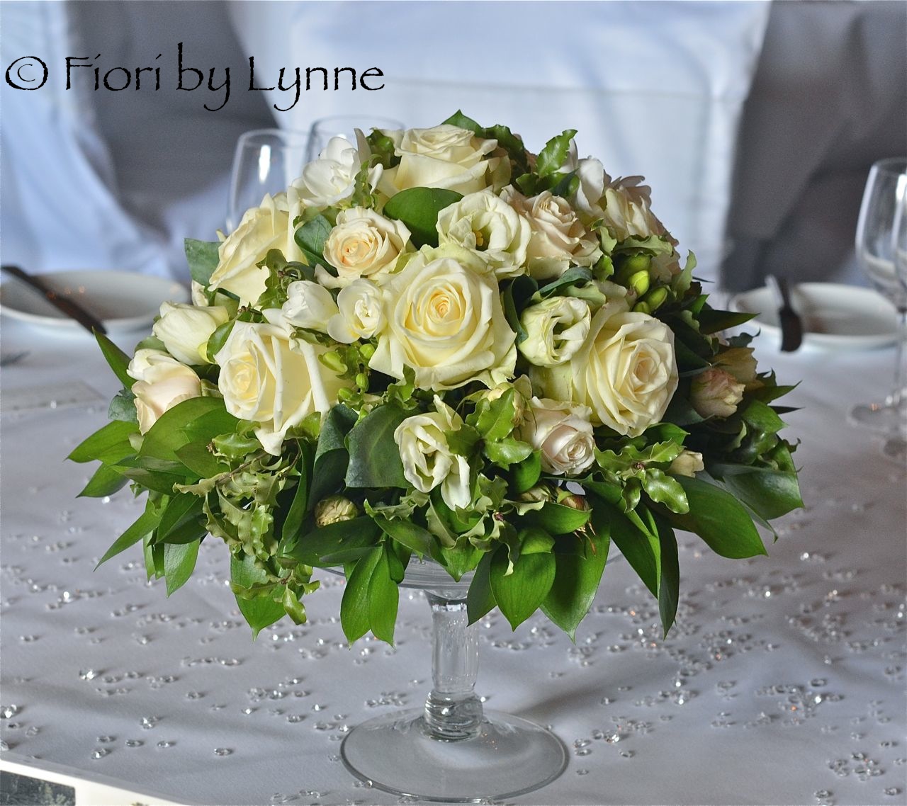Wedding Flowers Blog Alison's Classic Green and White Wedding Flowers