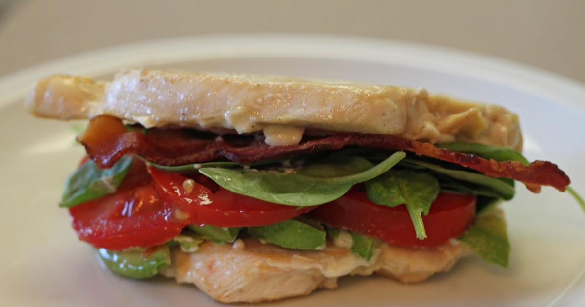 No Grain, No Pain Paleo Bacon, Lettuce, Tomato & Avocado "Sandwich