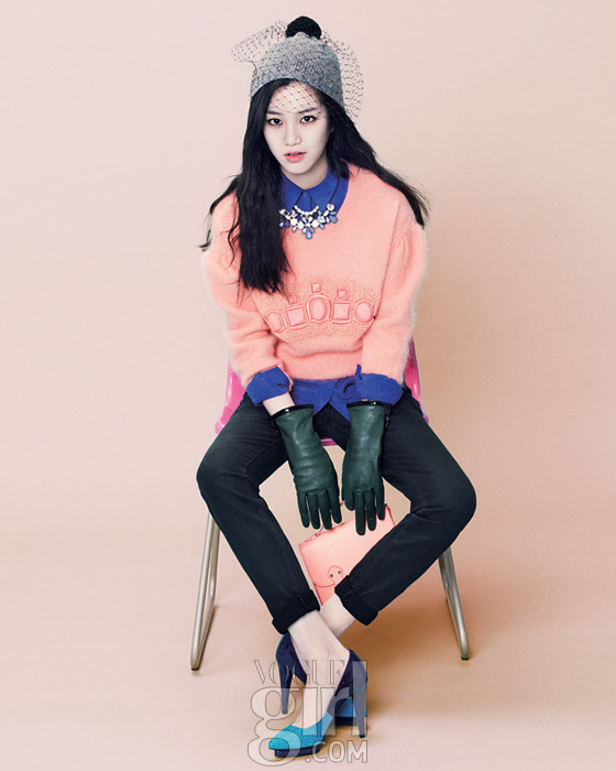 twenty2 blog: Lee Yoo Bi in Vogue Girl Korea December 2012 | Fashion