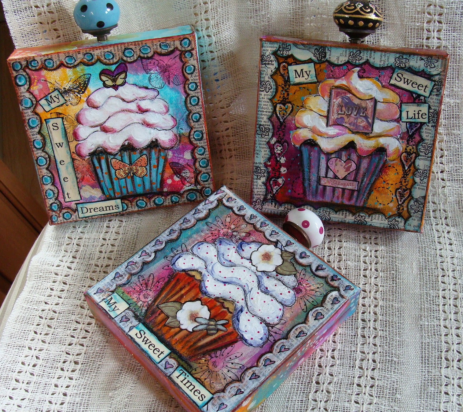 My Art Journal Mixed Media Paintings