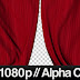 Realistic Red Curtains Closing  ae temaplate MEGA
