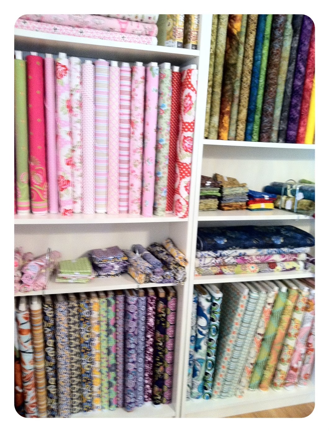 My First Time at the West Seattle Fabric Co.! Quilting In The Rain