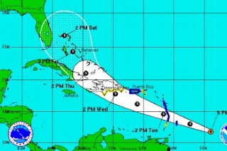 COE mantiene alertas para todo el país a pesar de que tormenta Chantal se debilitó 