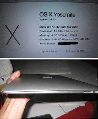 MacBook Air 13-inch, Mid 2012