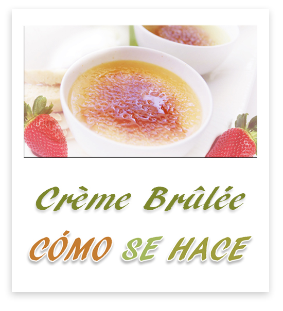 Crème Brûlée
