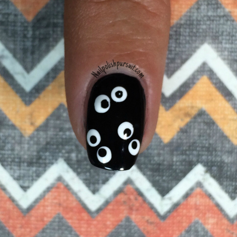 Kelliegonzo Guest Post By Nail Polish Pursuit Halloween Nail Art Video Tutorial