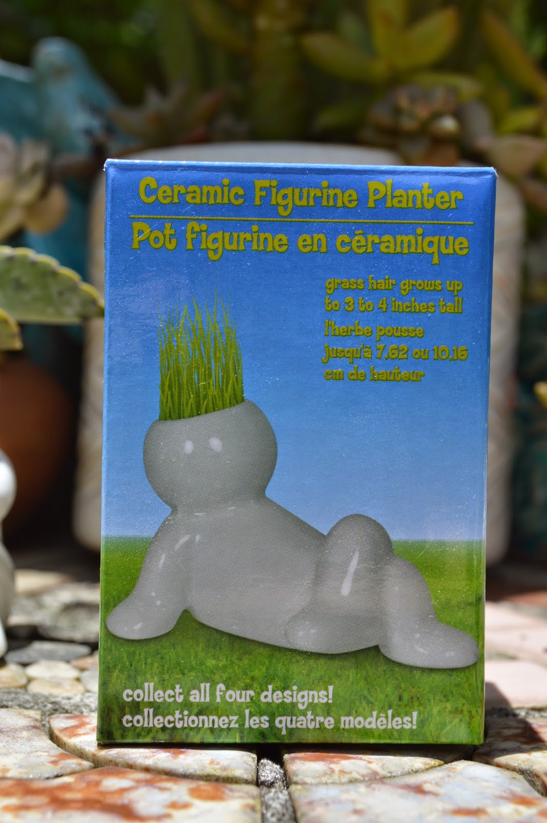 Inspire Bohemia Funky Succulent Planters Mini Ceramic People from