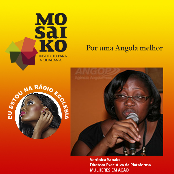 Arquidiocese de Luanda Verônica Sapalo na Rádio Ecclésia Construindo Cidadania