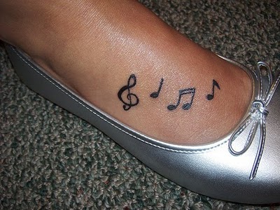 Music Notes Amp Stars Tattoo musicnotes notes ofstars Pictures
