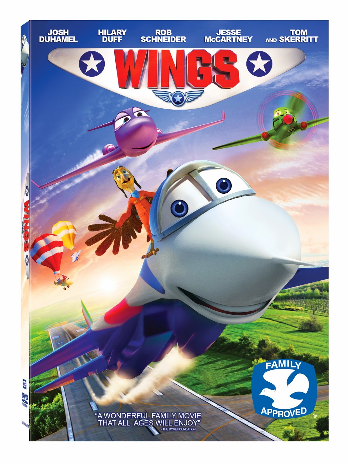 The Animated Movie Wings has been released on DVD Outnumbered 3 to 1