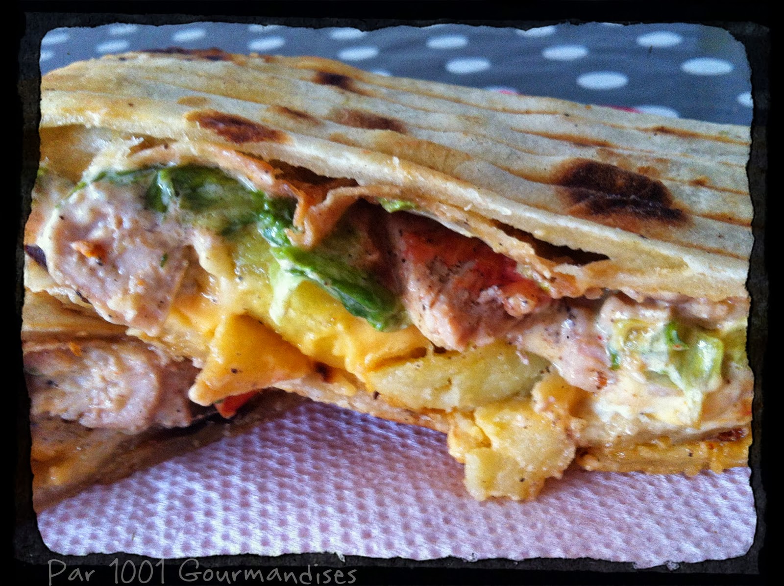 1001 Gourmandises Tacos 100 maison à la sauce gruyère