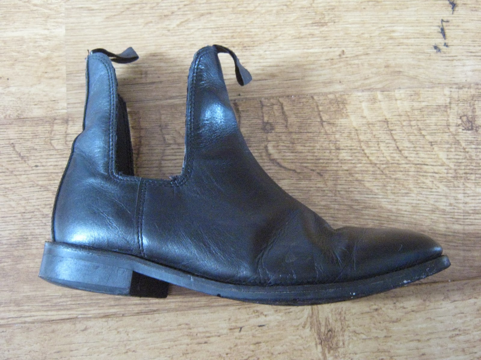 DIY Cut Out Ankle Boots