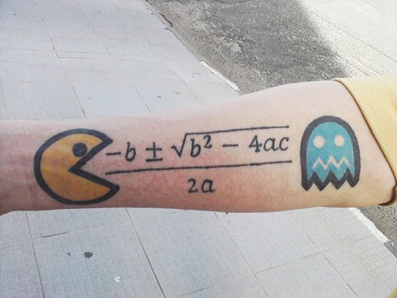 quadratic pac pacman ecuaciones fail mathematician binomio cuadrado haziran formül tatuaje informacion