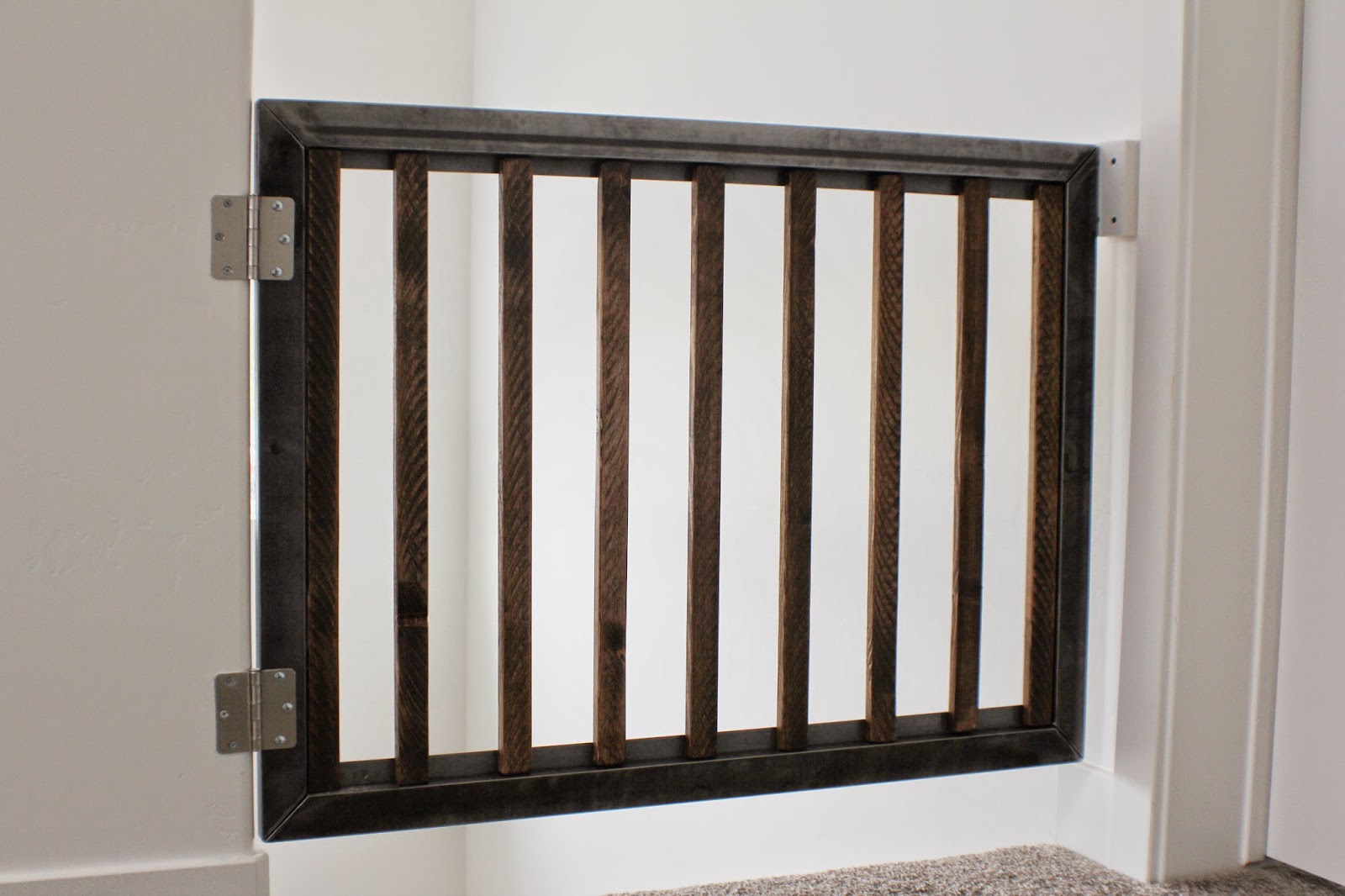 DIY Mountain Modern Baby Gate Lou Lou Girls