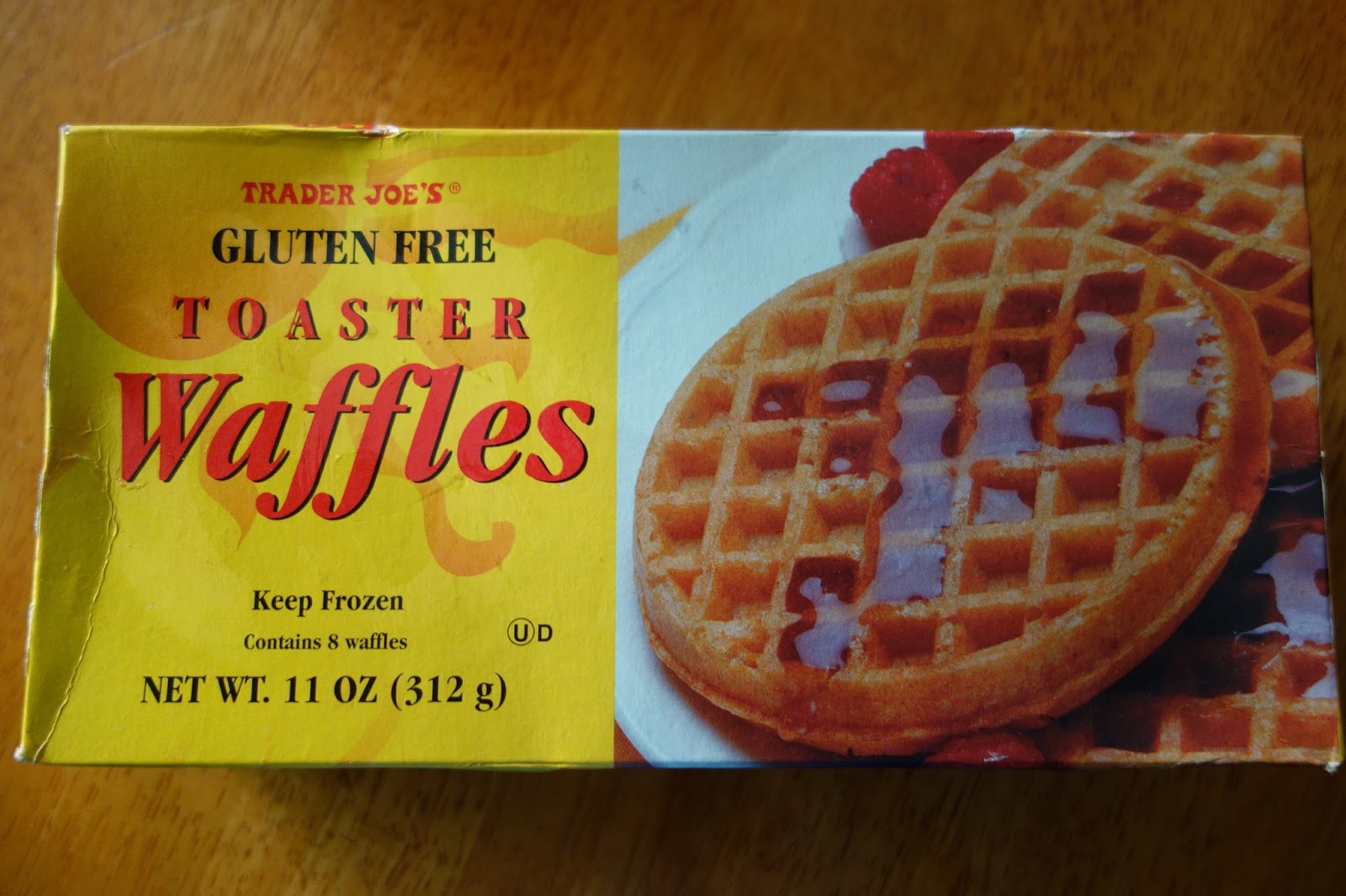 Trader Joe's Waffles Blueberry, Multigrain, and Gluten Free