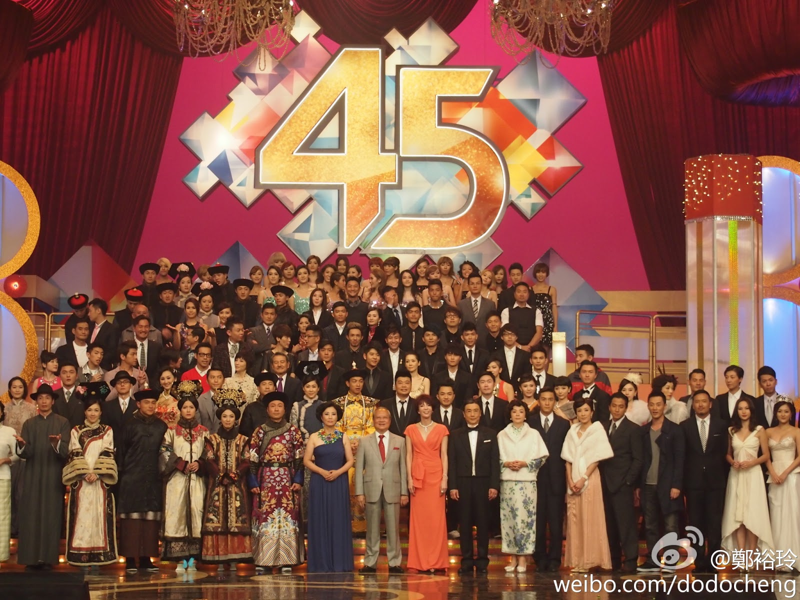 Let's talk T.V.B. TVB 45th Anniversary