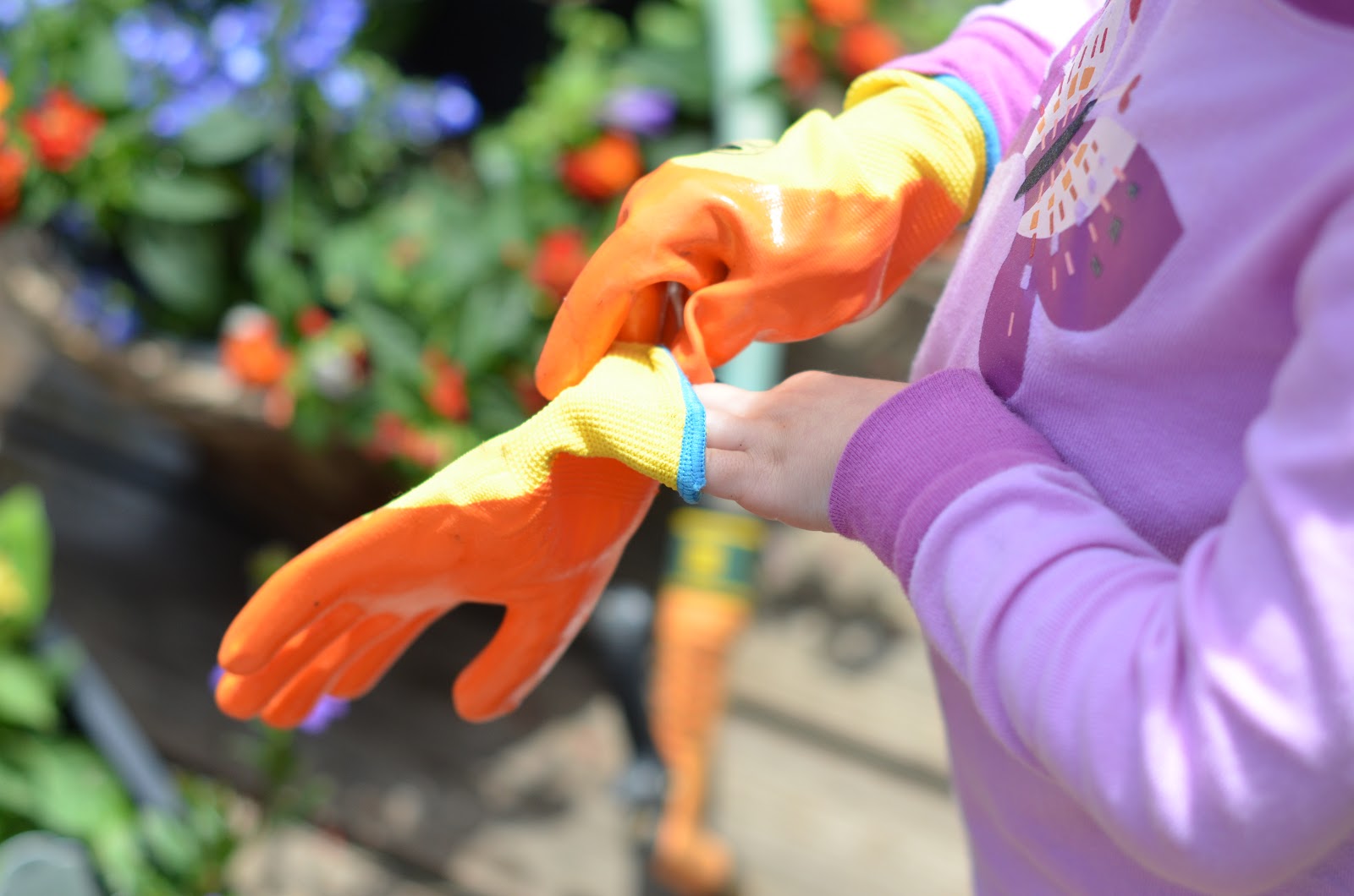 From My Hearth to Yours Peace Out, Plastic Planters