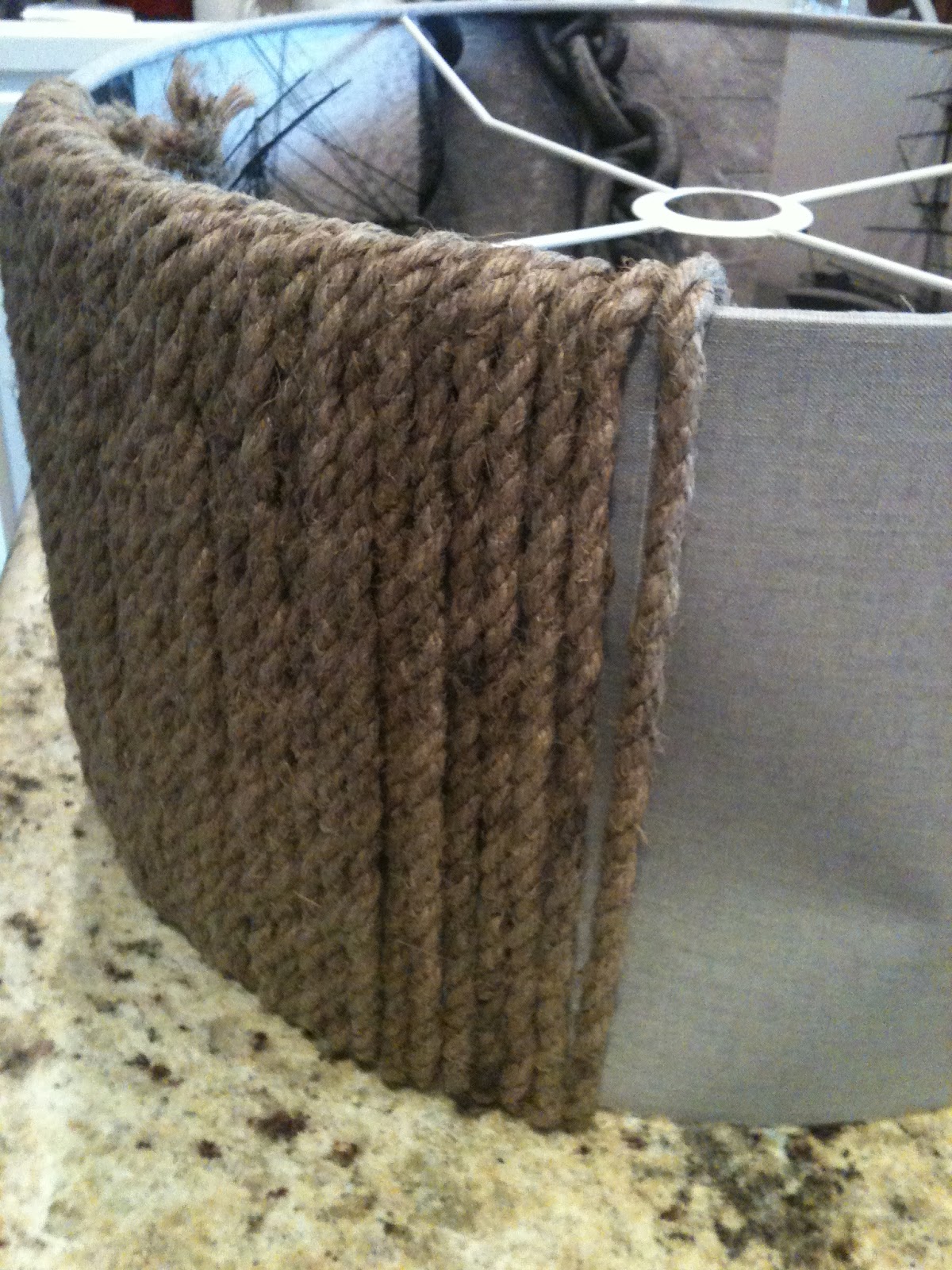 Made Down South Rope Wrapped Dining Room Light Fixture