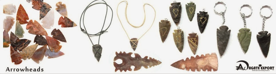 AGATE ARROWHEADS - INDIAN ARROWHEADS