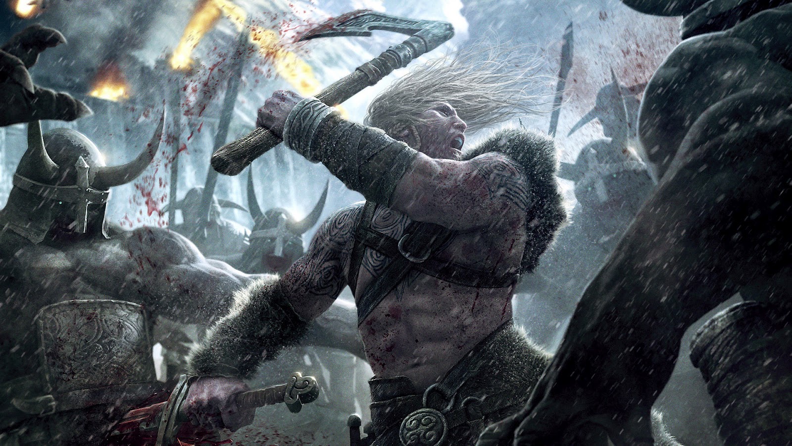 Análise The Elder Scrolls V: Skyrim Skyrim+warrior