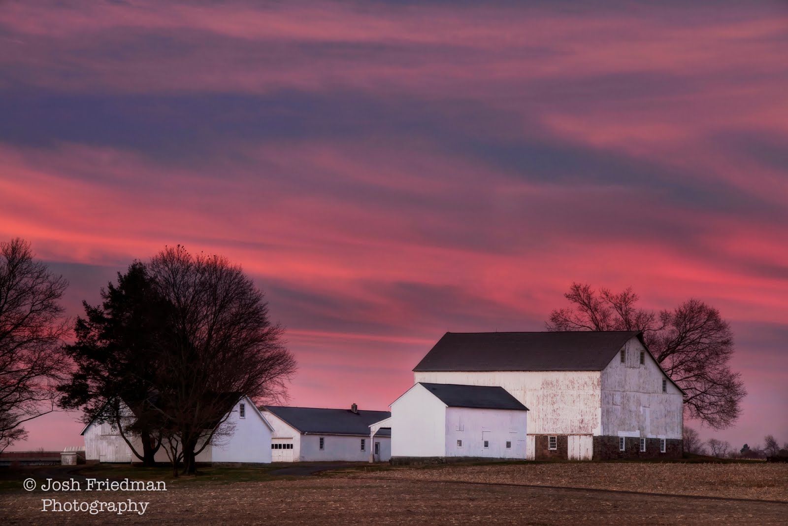 Josh Friedman Photography Winter In Yardley Pennsylvania Landscape Photographs