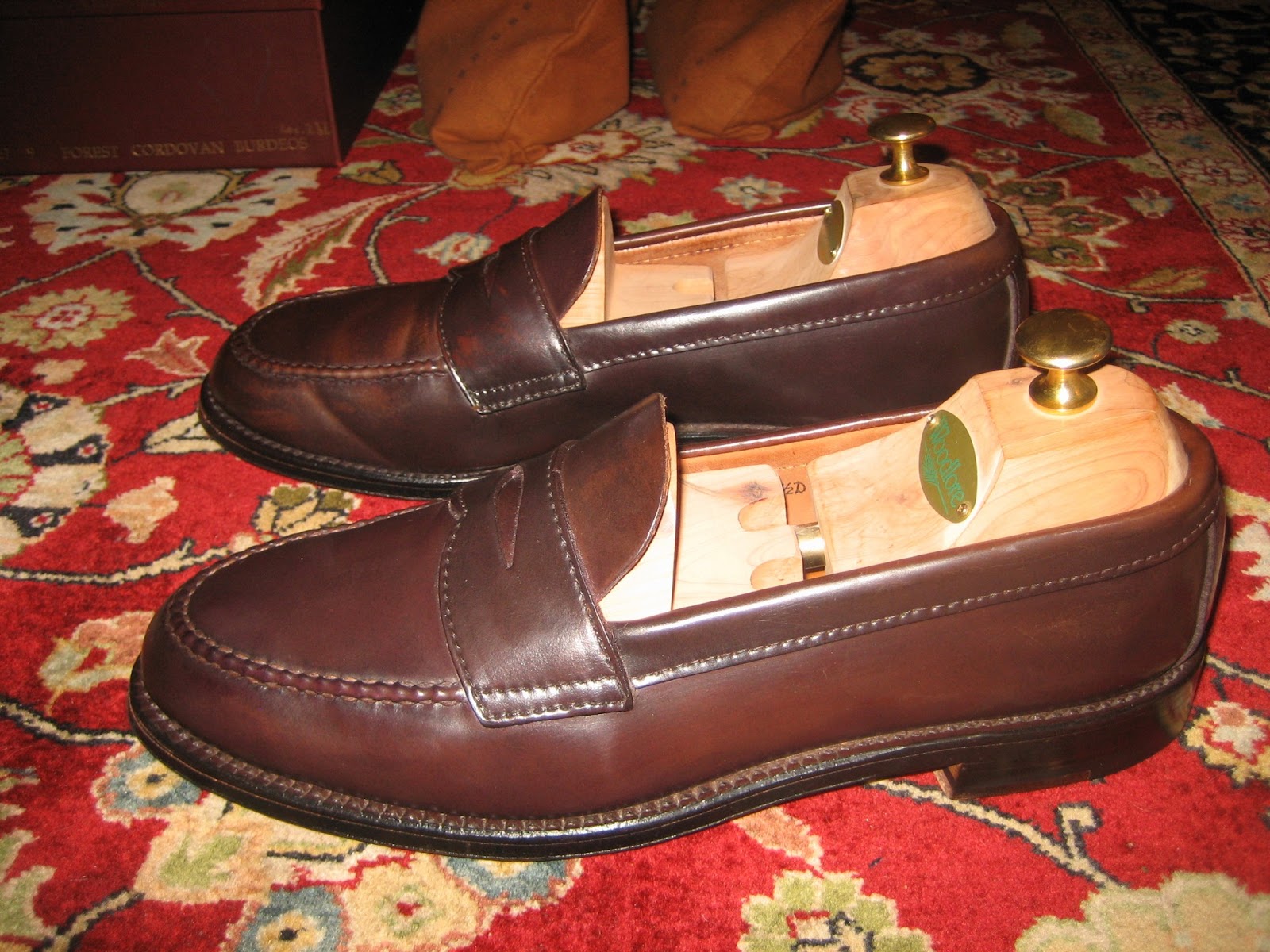 brooks brothers shell cordovan